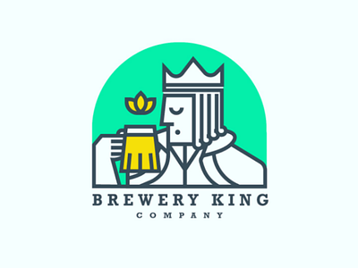 Brewery king 🍺 logo logodesign design
