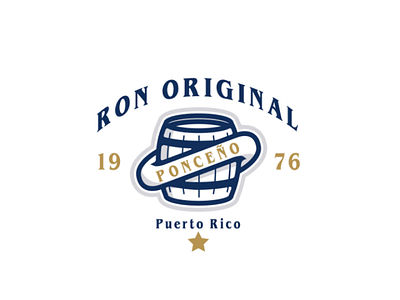 Ponceño.. Ron Original logodesign design brand