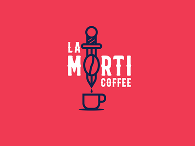 La Morti Coffee logo logodesign design