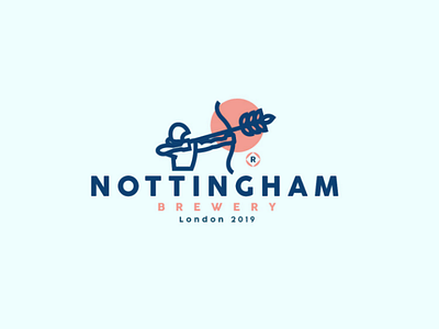 Nottingham Brewery logo logodesign brand