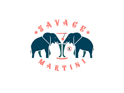 Savage Martini 🍸 logodesign design brand