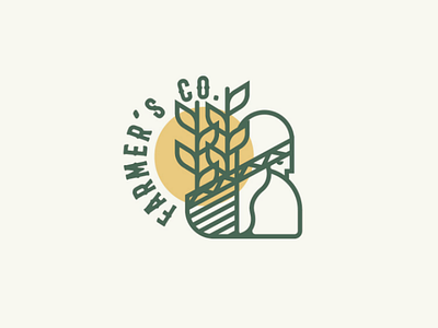 Farmer's Co logo logodesign design