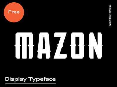 Mazon - Display Typeface
