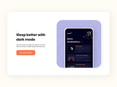 Meditation Website Design