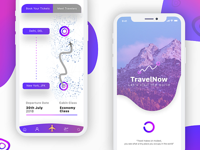 Travel App Design flight booking product design travel app ui user experience user interface ux