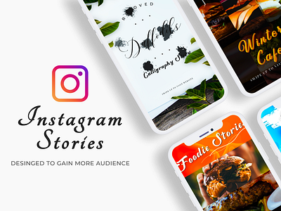 Instagram Stories advertising blog design fashion graphic design igtv instagram landing page marketing vertical video media promotion mobile pack phone post promo stories ui