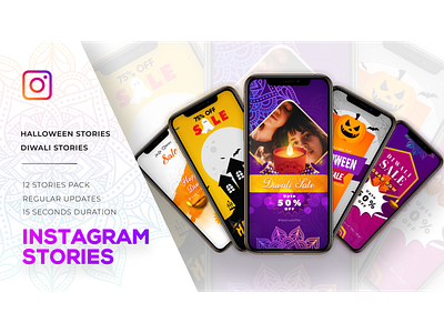 Instagram Stories_Halloween & Diwali Special