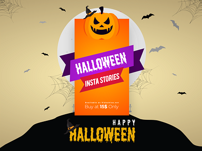 Halloween Instagram Stories animation design graphic design halloween halloween bash halloween design halloween flyer instagram banner instagram stories instagram story landing page marketing redesign social media ui ux