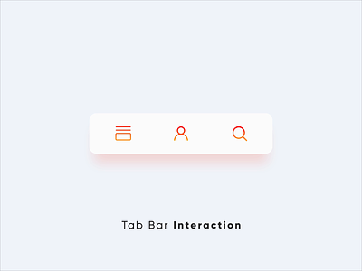 Tab Bar Interaction v6 after effects animation design interaction design interactions interactive micro interaction micro interactions motion design product design ui ui animation user experience user interface ux