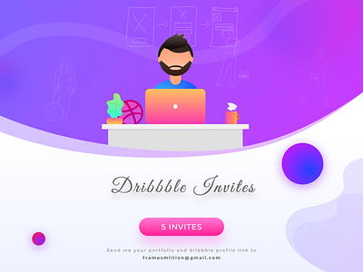 5 Dribbble Invites! 2 invites christmas debut design dribbble dribbble ball dribbble debut dribbble invite flyer design giveaway graphic design illustration invites landing page typography ui