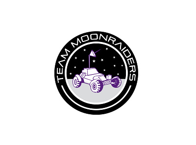 Team Moonraiders icon illustration logo logodesign vector