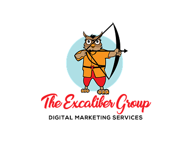 The Excaliber Group cartoon illustration logo logodesign mascot character mascot design mascotlogo vector