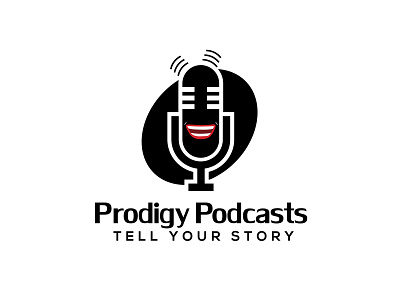 Prodigy Podcast 01 01 branding cartoon flat logo logodesign mascot character mascot design vector