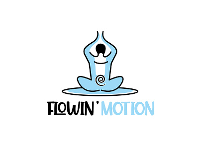 Flowin Motion branding design flat icon logo logodesign vector