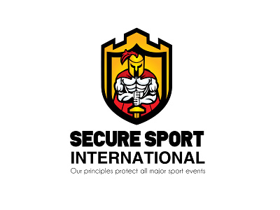 Sports Security Logo Design branding cartoon and comics icon illustration logo logodesign vector