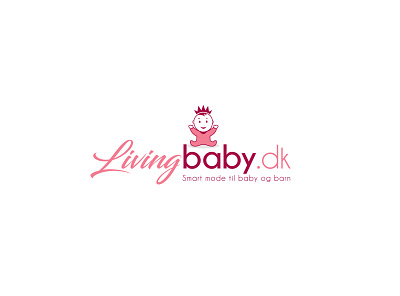 Livingbaby dk branding logo logodesign vector