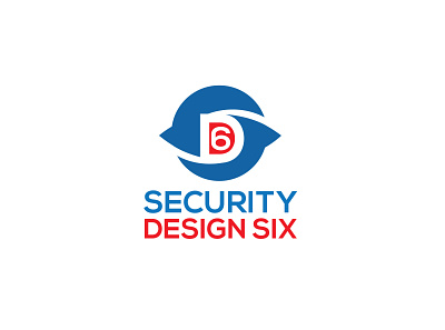 SECURITY DESIGN SIX branding design icon logo logodesign vector