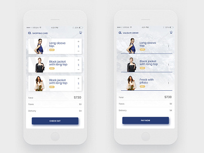 Cart Page app app concept ecommerce shopping app ui ui design ui kit uiux ux design