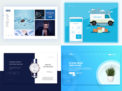 #Top4Shots on 2018 graphic design interaction design ui design ux design web design web template