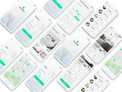 Hotel Booking App booking app home app home appliances hotel hotel booking interaction design room room booking ui design uiux ux design