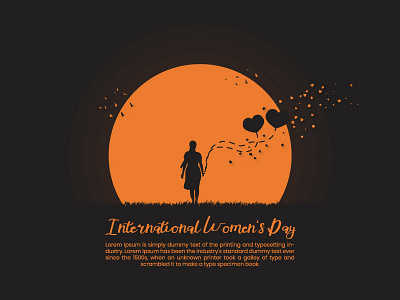 Women day illustration! illustraion love valentine card valentine day women women day