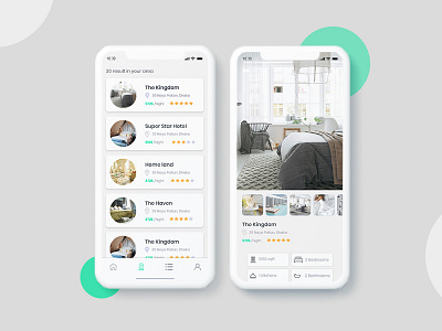 List and detail UI kit app app concept applicaiton booking app design graphic design graphic design home app hotel booking intarface interaction design shopping app ui design ui kit uiux uiux design ux ux design web design web template