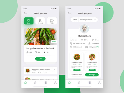 Online Restaurant App UI