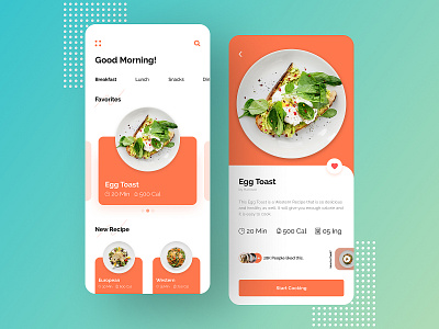 Meal Planner App by Saikot Das on Dribbble