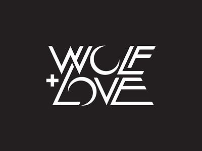 Wolf + Love band bandlogo bandmerch brandlogo customtype logo logocreator logodesign logodesigner logodesigns logoinspirations logomaker logos logotype type vanguarddesignco