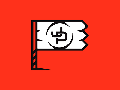 Jake Parker - Flag adobeillustrator badge badgedesign flag illustrator jakeparker lettering lettermark logo logodesign logodesigner logodesigns logotype monogram monogramlogo vanguarddesignco