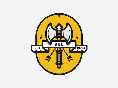 VDC Axe Badge