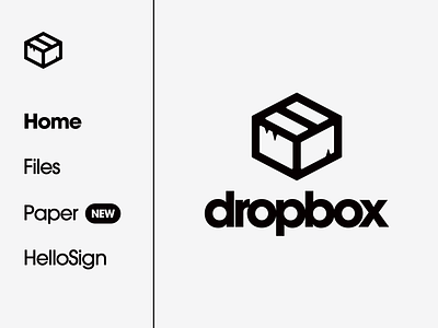 If I Owned Dropbox badge badgedesign boxlogo branding brandlogo brandlogos dropbox dropboxlogo dropboxredesign logo logodesign logodesigner logomark logoredesign logos logotype typetopia vanguarddesignco