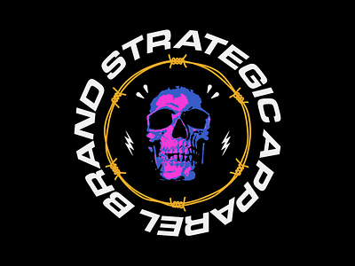 Strategic Skull Series Badge