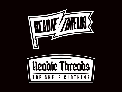 Headie Threads Badge Designs apparel badge badgedesign brand brand logo branding cannabis design designer graphic logo logodesigner merch shirt skate tee type vanguard weed