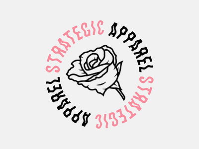 Strategic Apparel Rose Badge