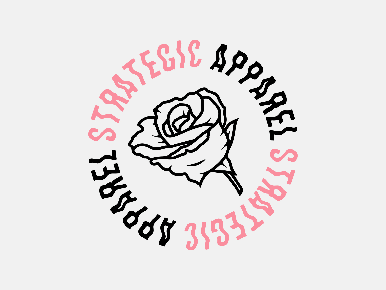 Strategic Apparel Rose Badge by Nick Stewart on Dribbble