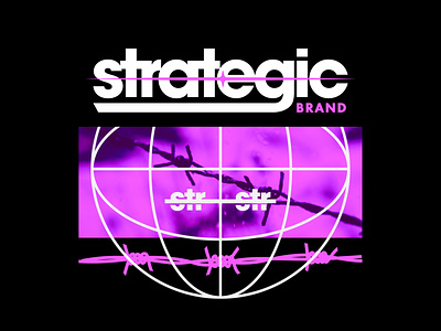 Strategic Apparel Design apparel apparel designer band barbed bold brand branding globe illustration illustrator merch merch design punk rock skate strategic tee vanguard