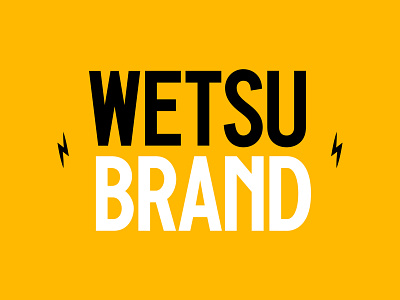 WETSU Brand Elements apparel army bold brand brand logo branding branding agency designer identity logo logo design logos logotype merch strong tough type typography vanguard