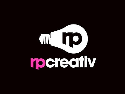 RPCreativ - Brand Logo Design brand brand identity branding clean custom icon initials letter letters lightbulb logo logos logotype minimal monogram professional simple type typography vanguard
