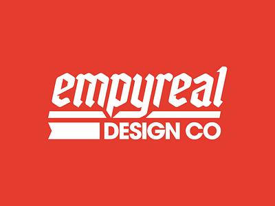 Empyreal Badge Designs apparel badge brand brand design brand identity brand logo branding custom logo logo design logodesign logodesigner logotype merch patch type typography vanguard