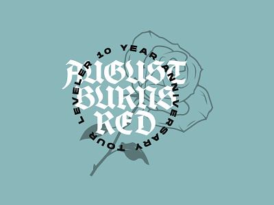 August Burns Red // Rose Design