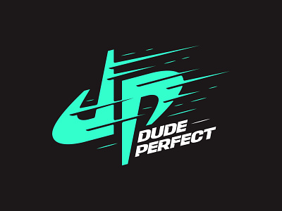 DUDE PERFECT // Apparel bold brand branding dude perfect icon logo logo design logodesign merch merch design modern simple sport sports vanguard