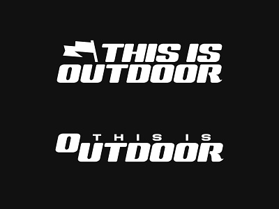 THIS IS OUTDOOR apparel branding bundle clean collection cool logos merch modern nature outdoor outdoors pack rei set sports sporty vanguard