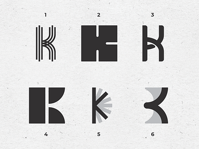 Letter K exploration brand branding illustrator k letter lettering letterk lettermark logo mark symbol typetopia