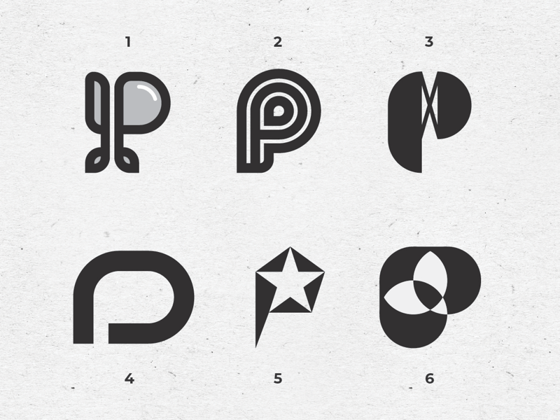 Letter P exploration by Nick Stewart on Dribbble