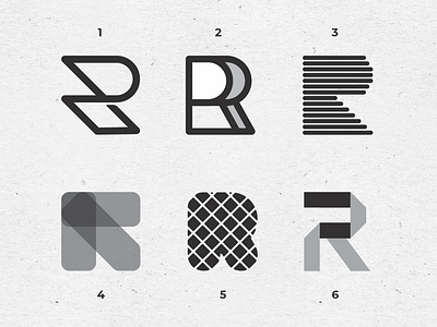 Letter R exploration alphabet branding lettering lettermark lettermarkexploration logo logor r rlogo symbol type typetopia typography vanguard
