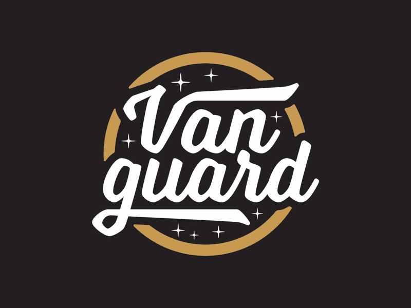 Vanguard Branding vanguard badge logonew typetopia typography type branding logo