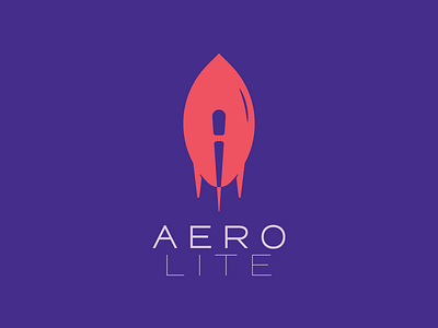 Aero Lite brandidentity branding logo logobrand logodesign logoinspirations logonew logomark rocketship ship space spaceship vanguarddesignco