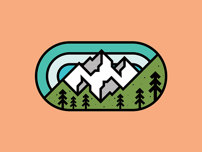 Mirror Mountain Badge adobeillustrator badge badgedesign badgelogo brandlogo illustration illustrator logo logoconcept logodesign logodesigner logodesigns logoinspirations merchdesign merchdesigns mountain mountainlogo naturebadge outdoors