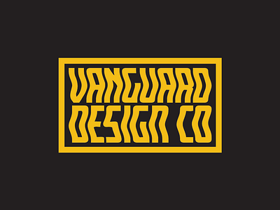 Wavy VDC badge badgedesign customtype lettering logo logodesign logodesigner logotype type typedesign typework vanguarddesignco wavy